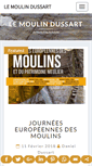 Mobile Screenshot of moulin-dussart.be